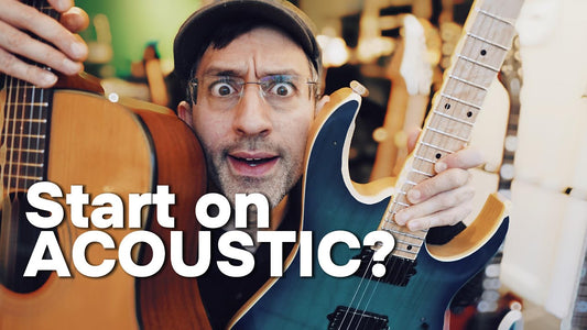 Should You Start on Acoustic if You Want to Play Electric Guitar?